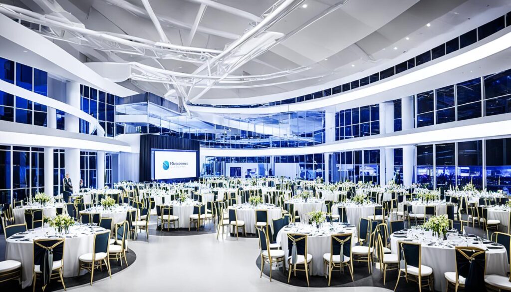 Virtual tour for corporate events